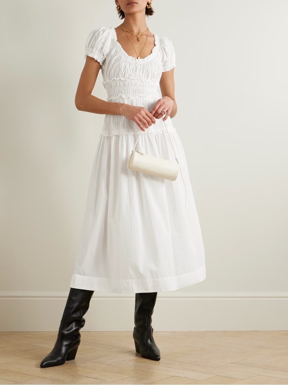 Doen Leanne Dress XS in Salt 🕊️ - Picture 4 of 8